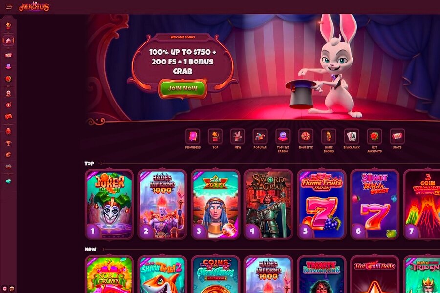 Magius Casino : Découvrez Nos Bonus Exclusifs